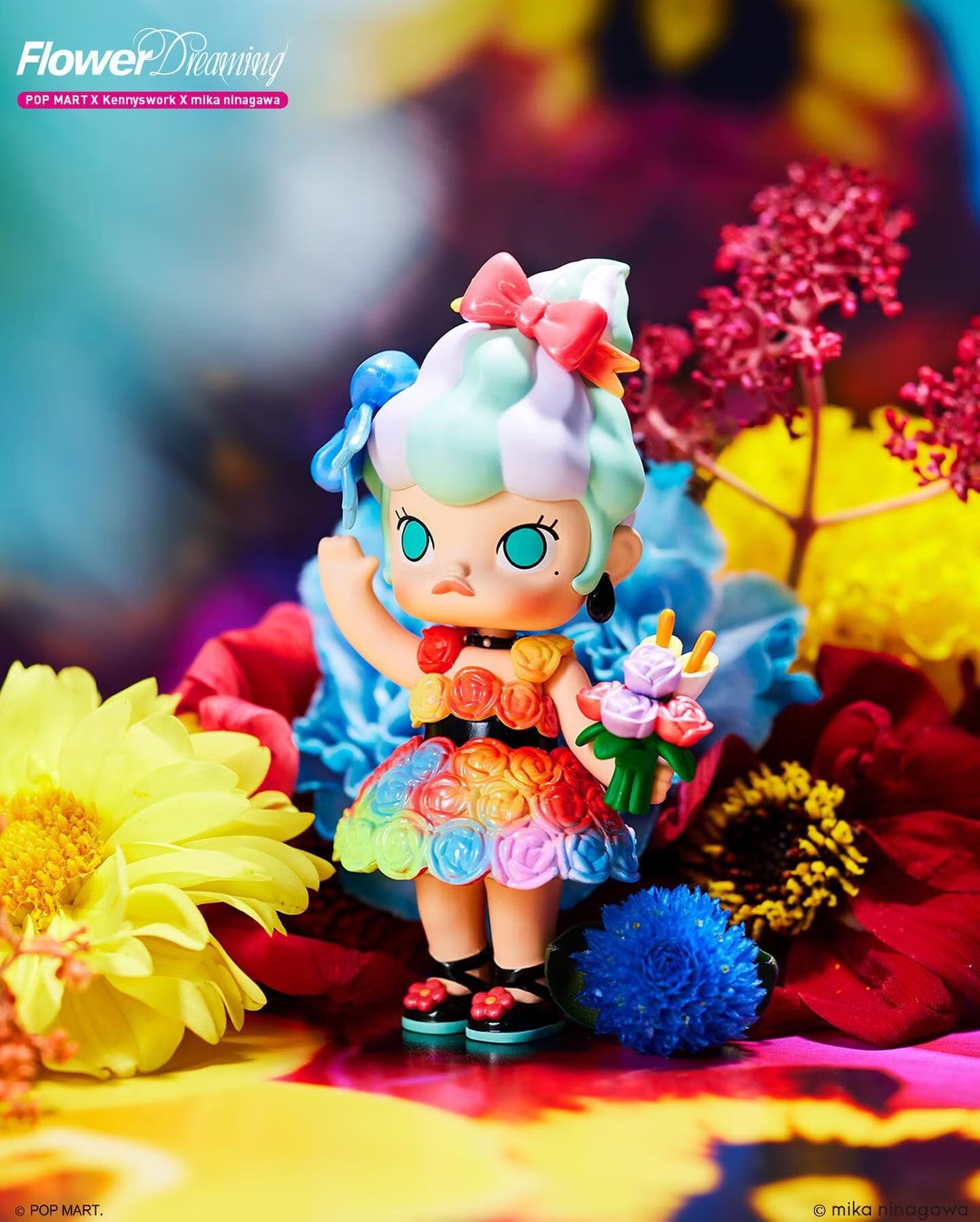 POP MART Molly × Mika Ninagawa Flower Dreaming Blind Box Series