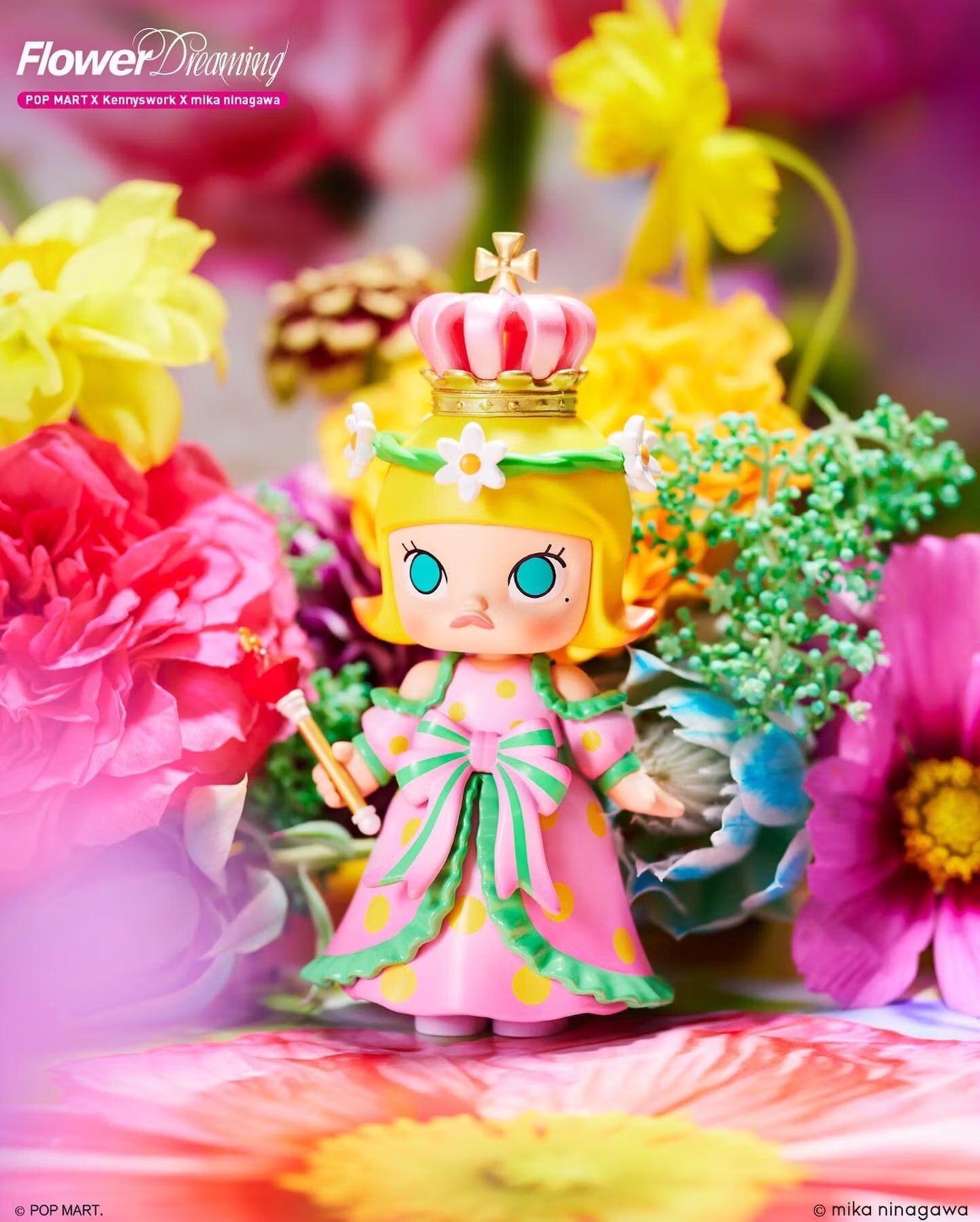 POP MART Molly × Mika Ninagawa Flower Dreaming Blind Box Series
