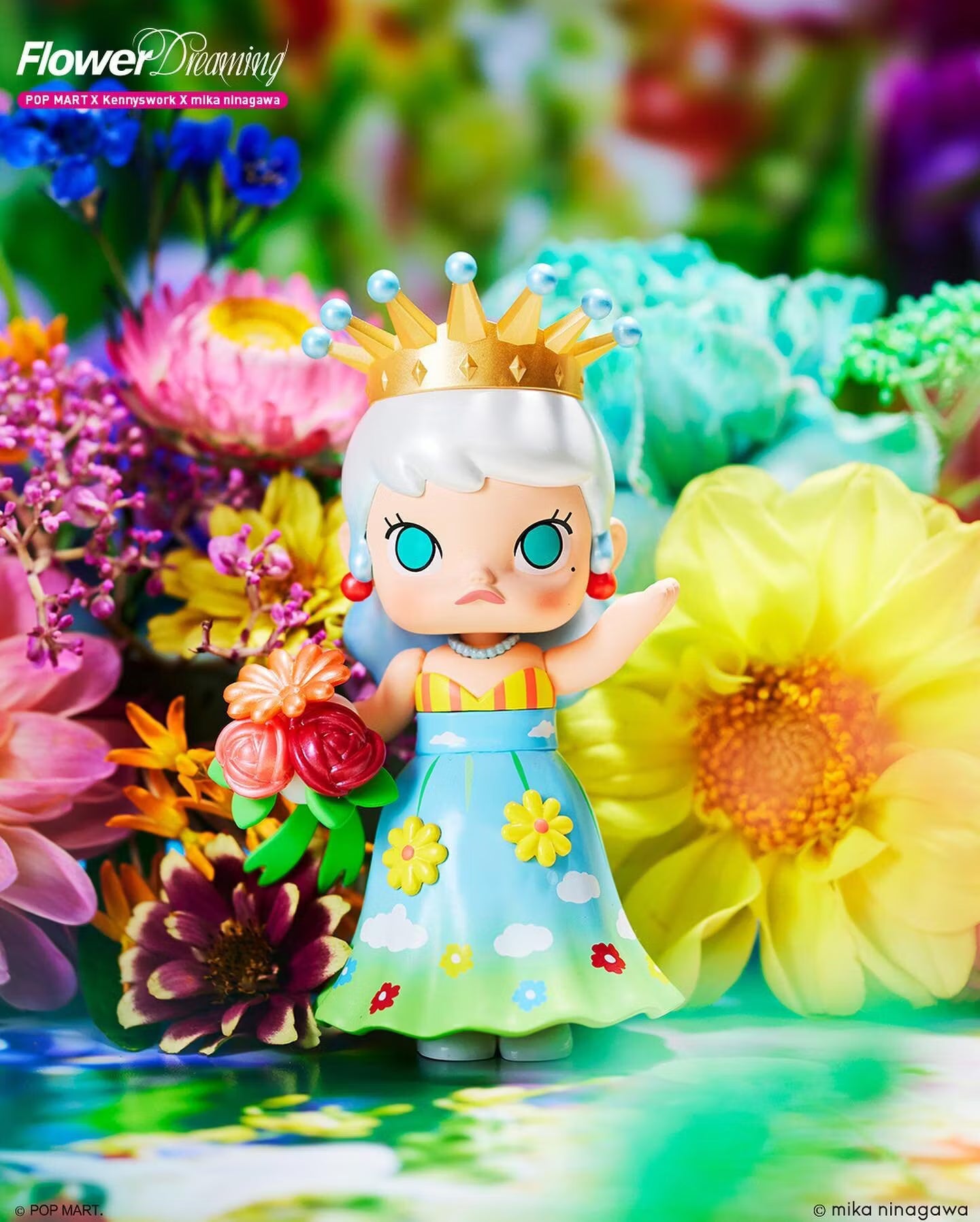 POP MART Molly × Mika Ninagawa Flower Dreaming Blind Box Series
