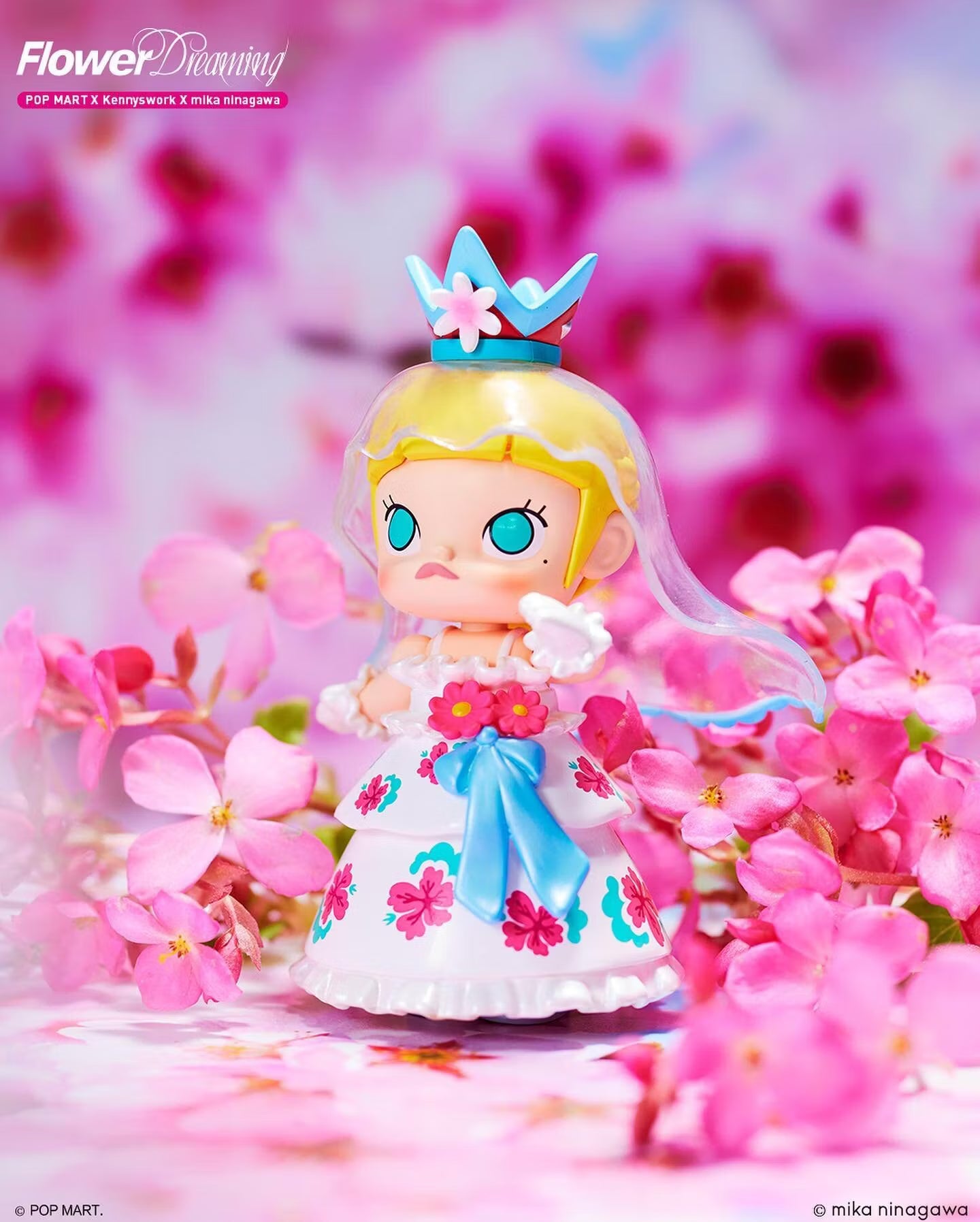 POP MART Molly × Mika Ninagawa Flower Dreaming Blind Box Series