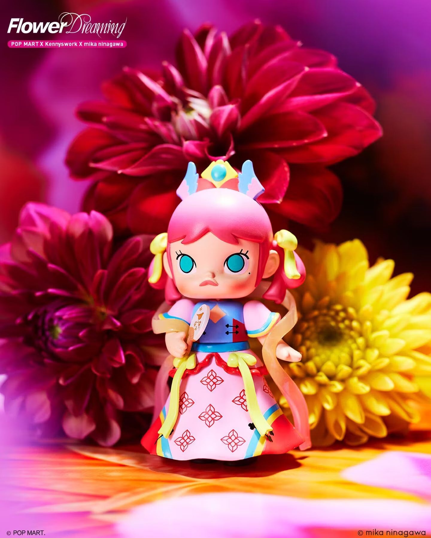POP MART Molly × Mika Ninagawa Flower Dreaming Blind Box Series
