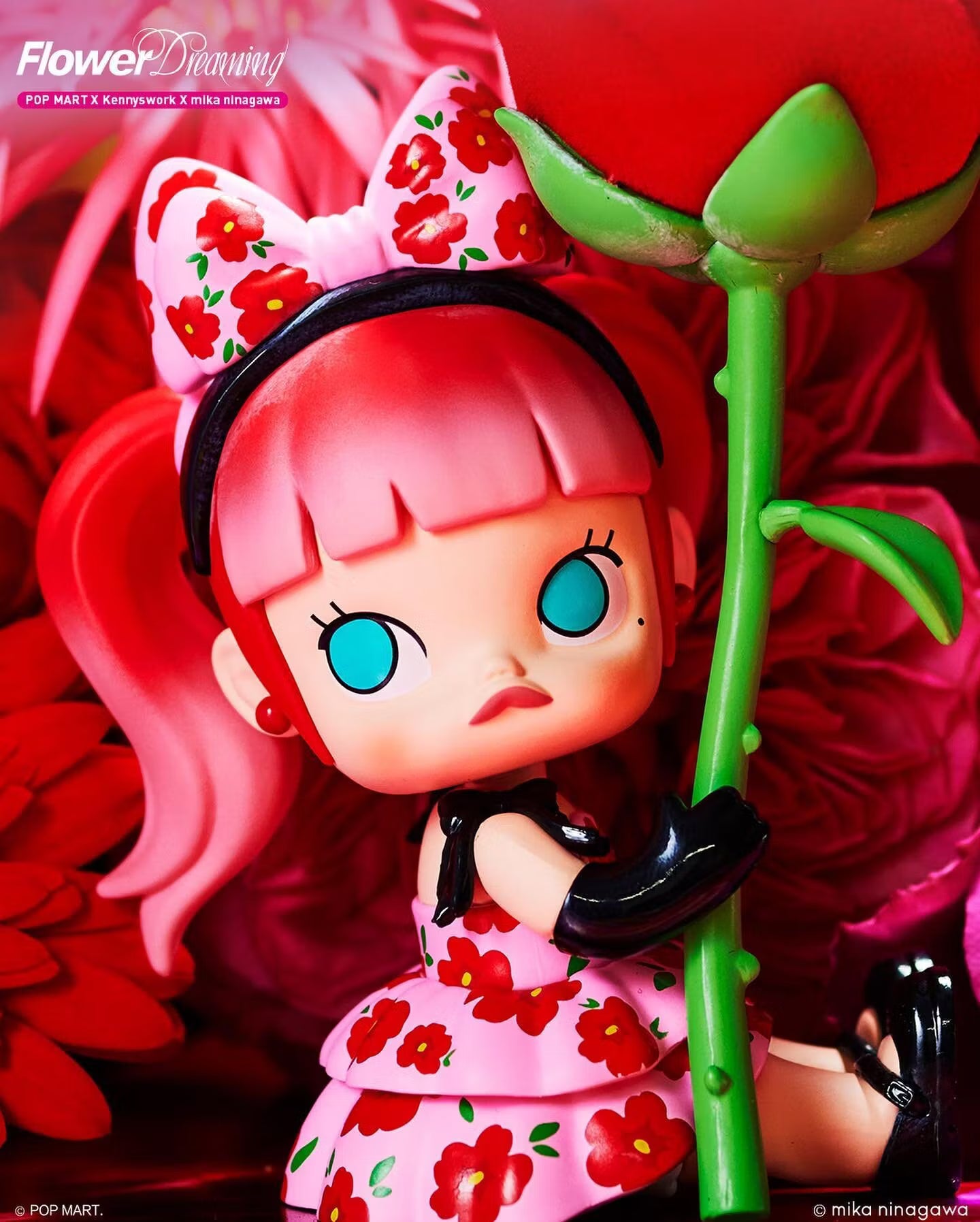 POP MART Molly × Mika Ninagawa Flower Dreaming Blind Box Series