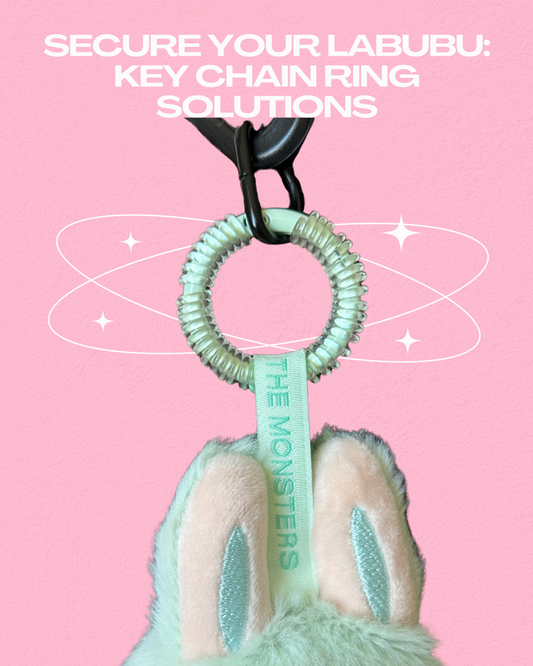 Accessories - Secure Your Labubu: Key Chain Ring Protector - NOT INCLUDE LABUBU