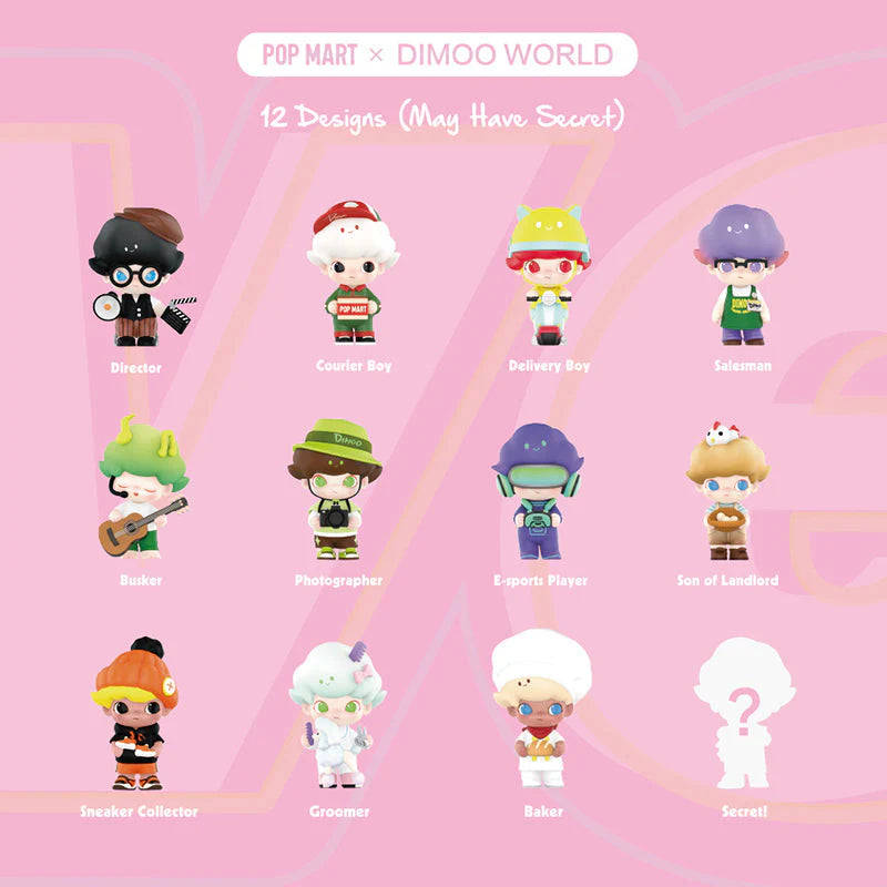 POP MART Dimoo Life University Series Blind Box