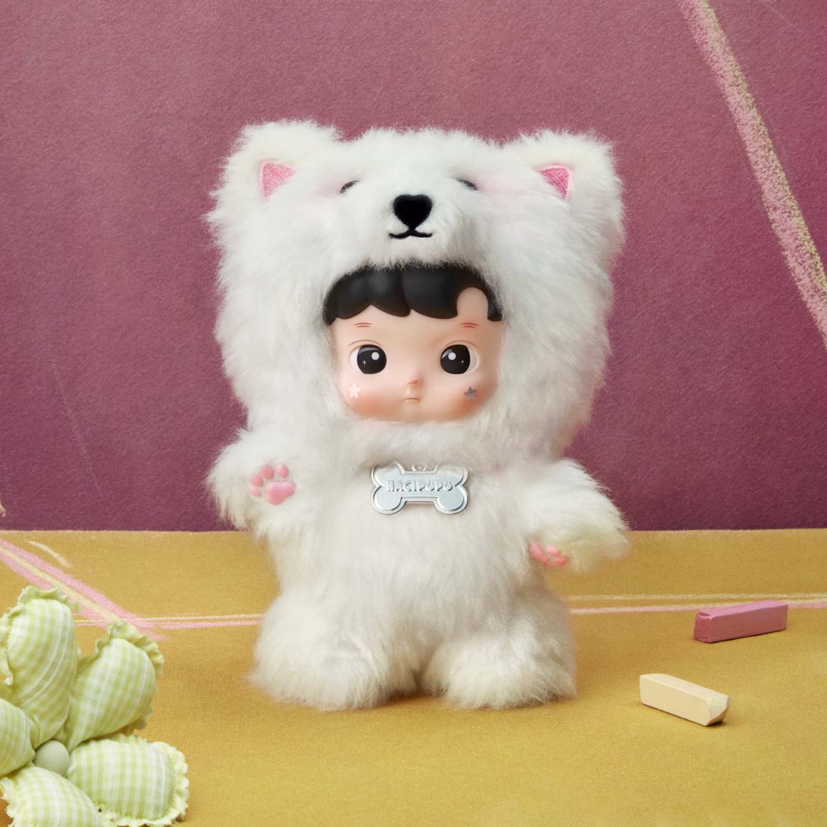 POP MART HACIPUPU Take Me Home Series - Vinyl Plush Pendant Blind Box