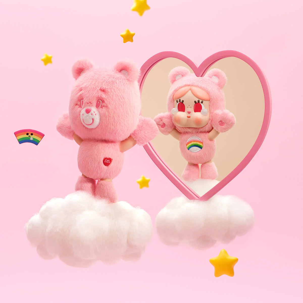 POP MART CRYBABY x Care Bears Series - Vinyl Plush Pendant Blind Box