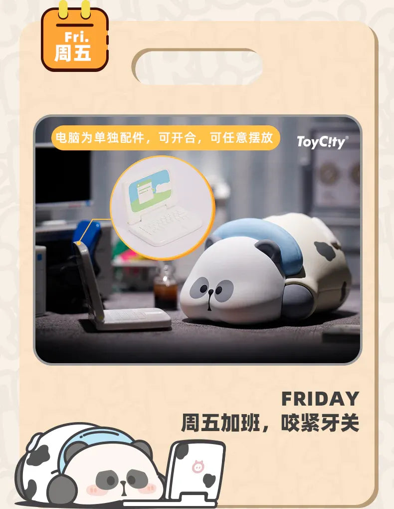 TOP CITY Mr. Pa - Working Weekday Series Blind Box