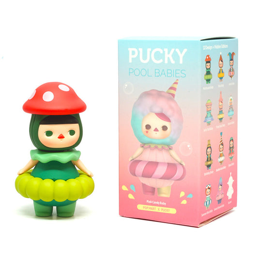 POP MART Pucky Pool Babies Mini Series - Mushroom Baby (Single items)