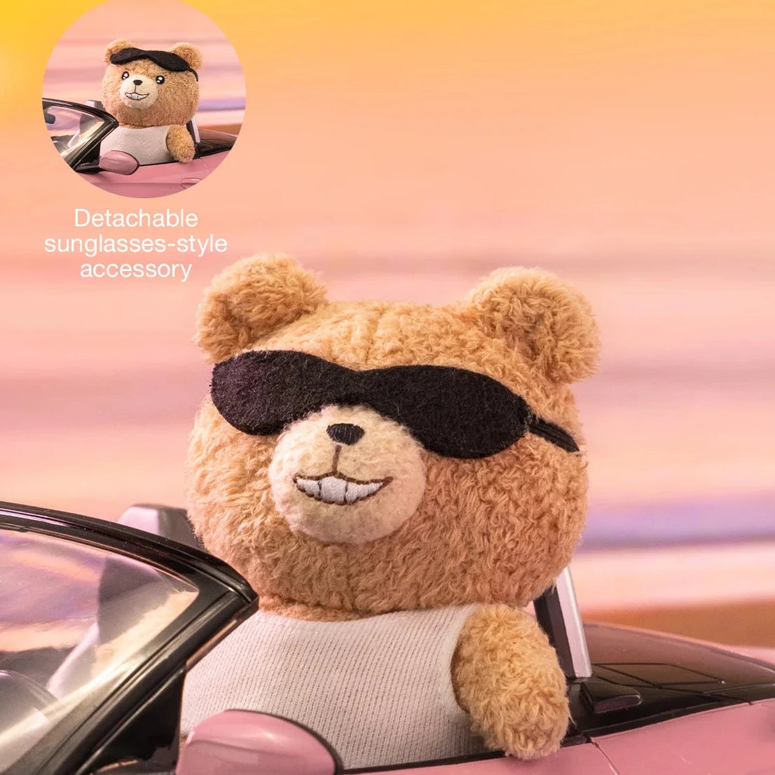 POP MART Ted 2 - Baby Ted Action Plush Pendant